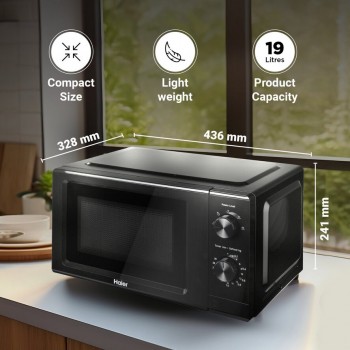 Haier 19 L Solo Microwave Oven